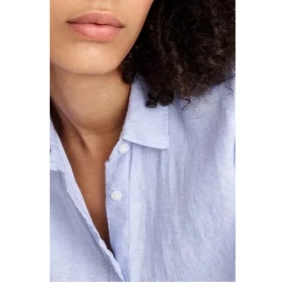 Like New Men’s J.Crew Baird McNutt Irish Linen Slim Fit Button-Down Shirt XL - Picture 2 of 10